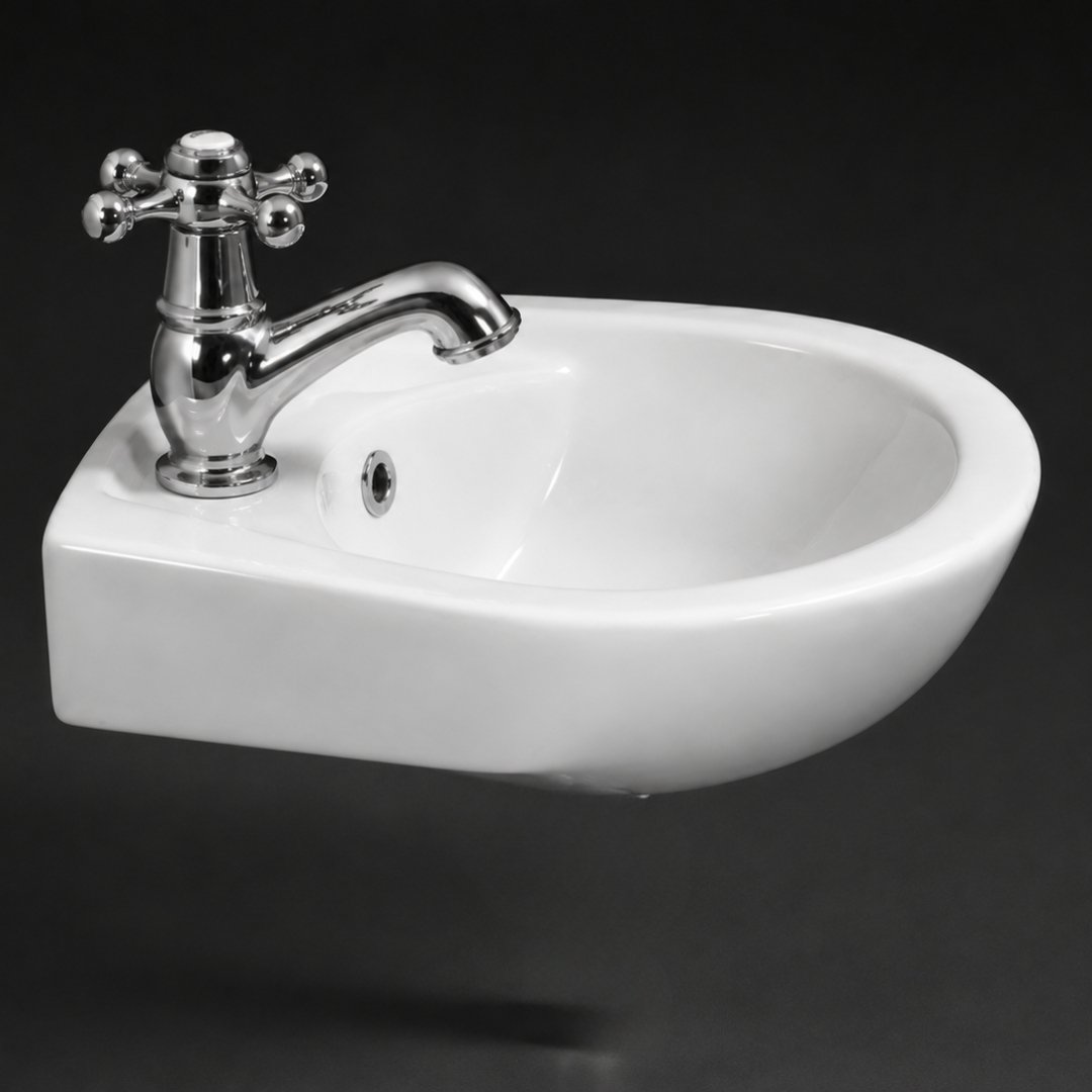 Ravi Wall Hung Basin Wash Basin - My Home Studio